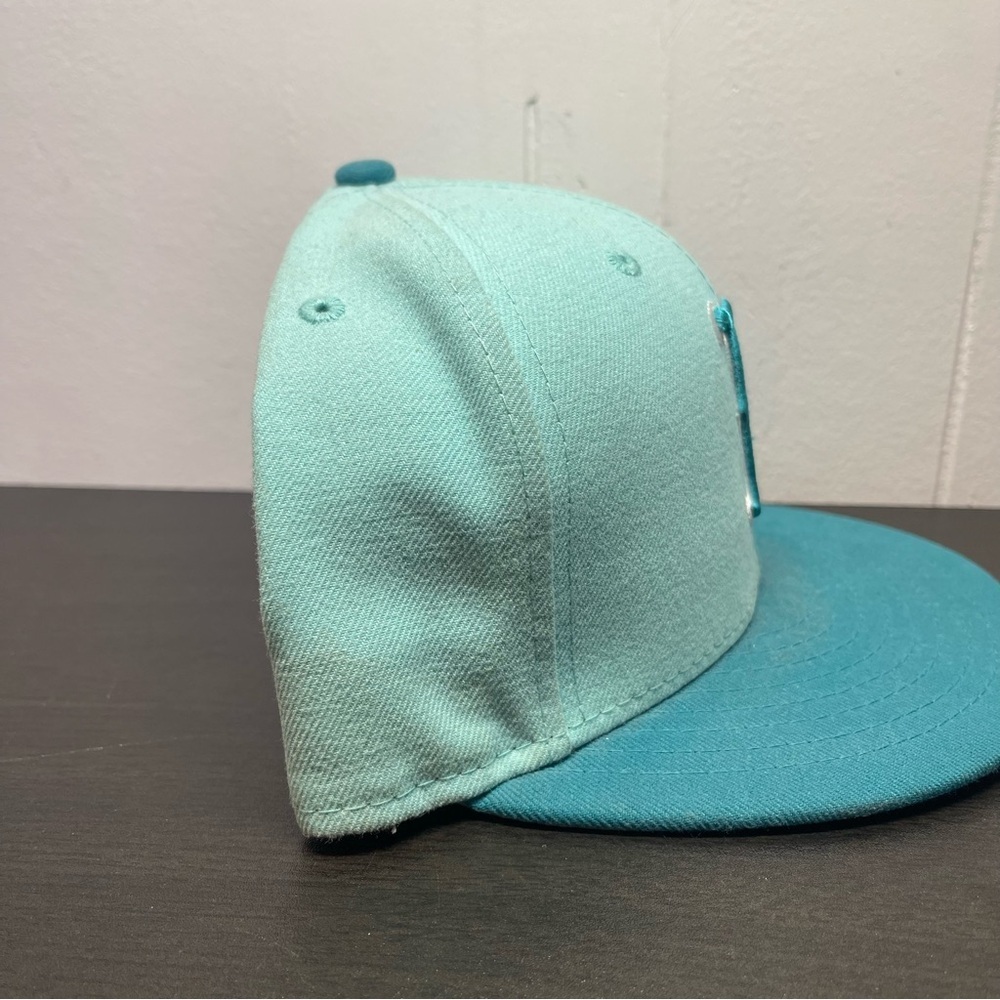 New Era 9FIFTY Boston Red Sox Turquoise Snapback Hat 7 3/8 Baseball Fitted Cap - Picture 3 of 9